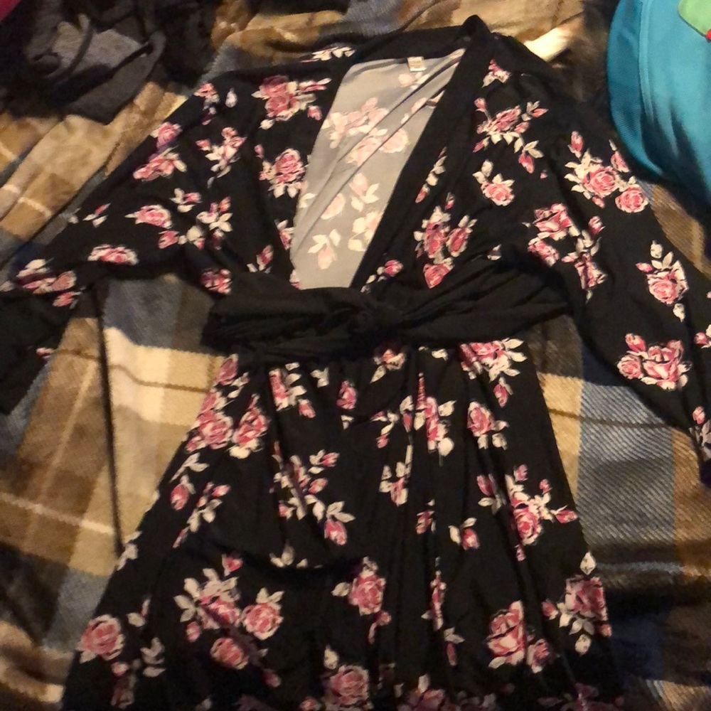 Floral robe!